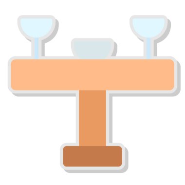 Kahve makinesi vektör simgesi