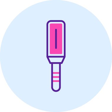 Termometre. Web simgesi basit illüstrasyon