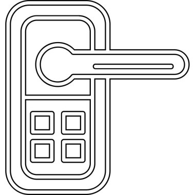 Kapı kulpu simgesi, özet biçimi