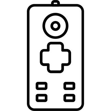 Denetleyici simgesi vektör çizimi