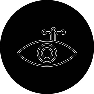 Bir Cadılar Bayramı simgesinin vektör illüstrasyonu