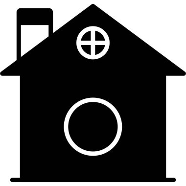 Ev. Web simgesi basit tasarım