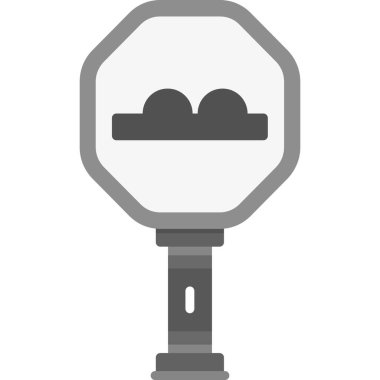 Trafik ışığı simgesi. Trafik ışığı vektör simgesi web için düz çizimi