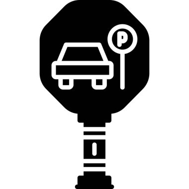 elektrikli araba aydınlatma simgesi, basit biçim