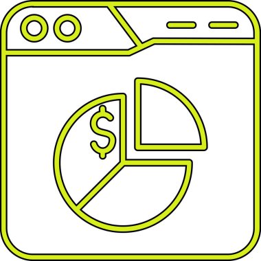 Dolar işareti vektör çizimi