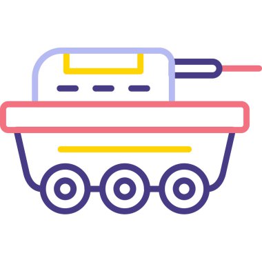 Sepet ikonu vektör illüstrasyonu