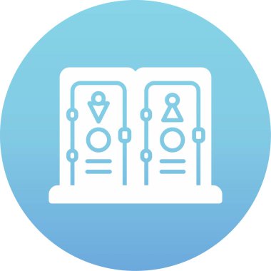 Modern b 'nin vektör illüstrasyonu eksik simgesi