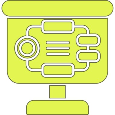 seo modern simgesinin vektör illüstrasyonu