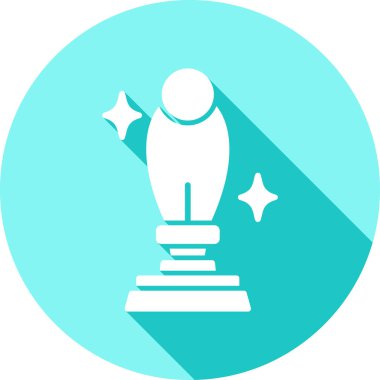 Bir fincan simgesinin vektör illüstrasyonu