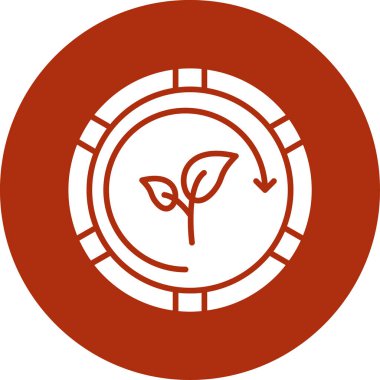 Yaprak simgesi, illüstrasyon, beyaz arkaplan üzerindeki vektör