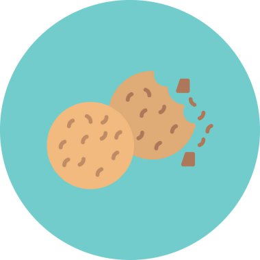 Ekmek. Web simgesi basit illüstrasyon