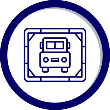 Benzersiz modern ikon vektör illüstrasyonu