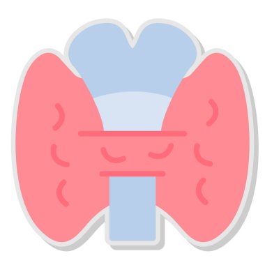 Mide organı ikonu vektör illüstrasyonu