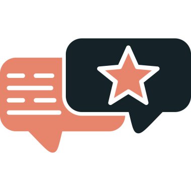 Geri besleme simgesi, vektör illüstrasyonu