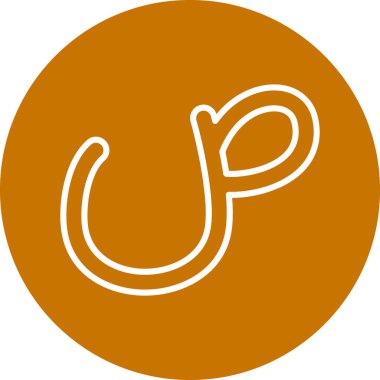 Modern bir simgenin vektör illüstrasyonu