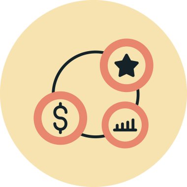 Para için. Web simgesi basit tasarım