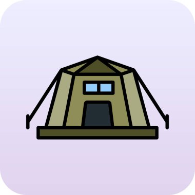 Ev modern simgesinin vektör illüstrasyonu