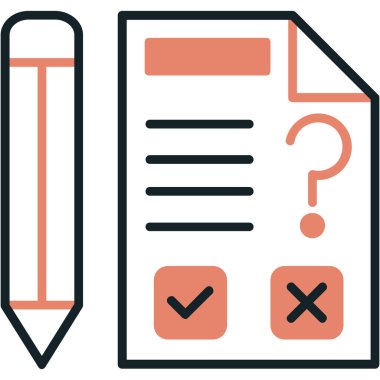 işaretleme vektör illüstrasyonunu, simge ögesini kontrol et