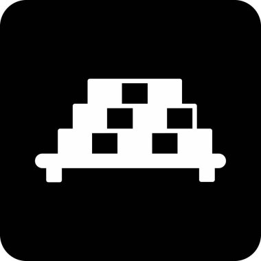 Modern otomatik simgenin vektör illüstrasyonu