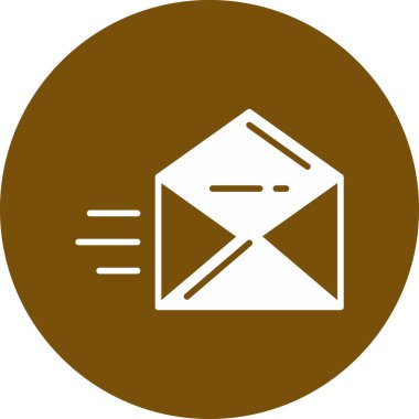 Zarf. Web simgesi basit illüstrasyon