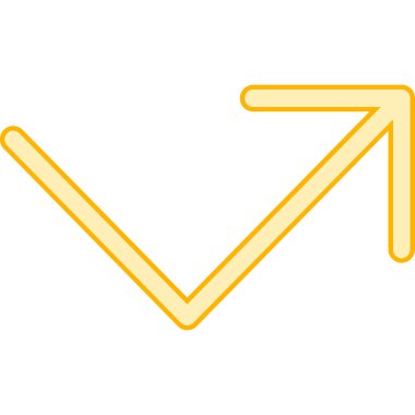 ok simgesi vektör illüstrasyonu