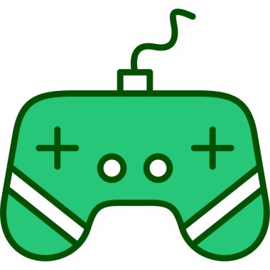 Oyun denetleyici simgesi. vektör illüstrasyonu