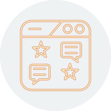 seo modern simgesinin vektör illüstrasyonu