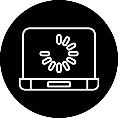 seo modern simgesinin vektör illüstrasyonu