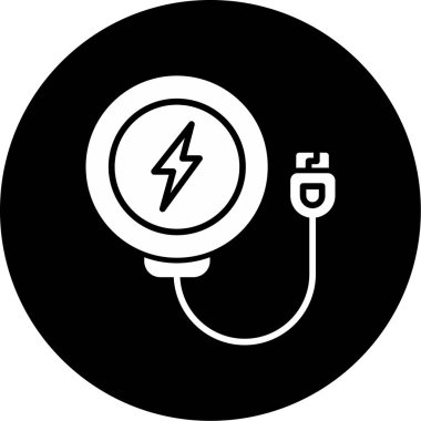 vektör elektrik fişi simgesi