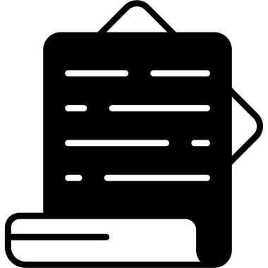 dosya belgesi vektör illüstrasyonu