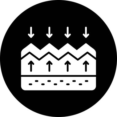 seo modern simgesinin vektör illüstrasyonu