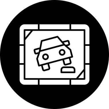 seo modern simgesinin vektör illüstrasyonu