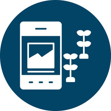 akıllı telefon vektör sembol tasarımı