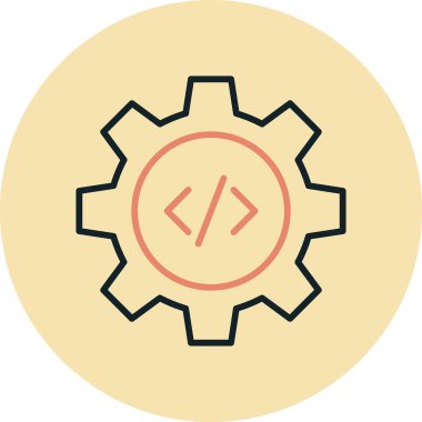 Ayarlama. Web simgesi basit illüstrasyon