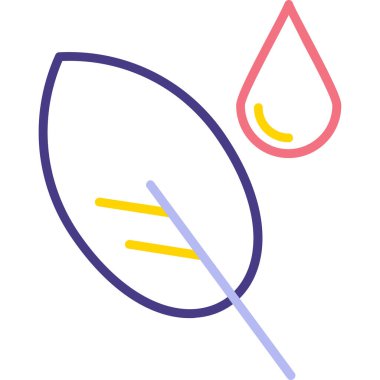 Tek bir simgenin vektör illüstrasyonu