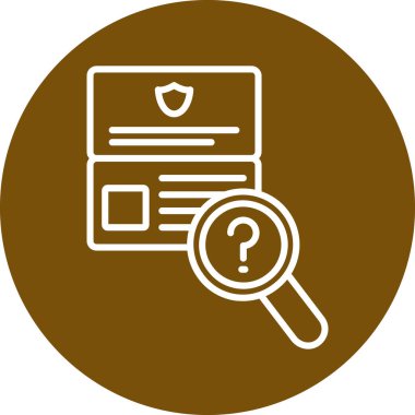 vektör arama web simgesi