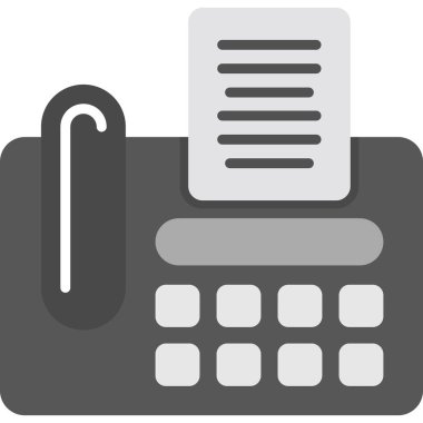 ofis masası simgesi, basit vektör illüstrasyonu