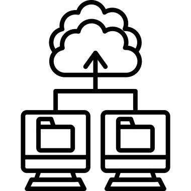 Ağ web simge vektör çizim