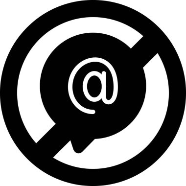 E-posta. Web simgesi basit illüstrasyon