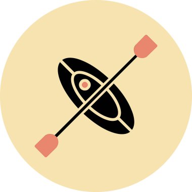 Tek bir izole simgenin vektör illüstrasyonu