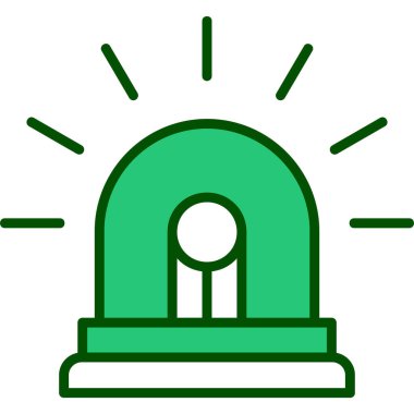 ampul simgesi vektör illüstrasyonu