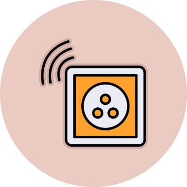 wifi vektör simgesi modern basit illüstrasyon