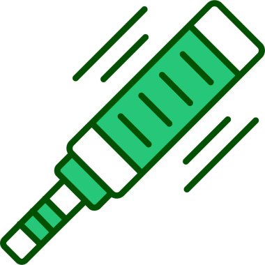 Boya silindiri. Web simgesi basit illüstrasyon