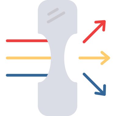 Tek bir simgenin vektör illüstrasyonu