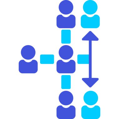 insanlar simge vektör illüstrasyonu