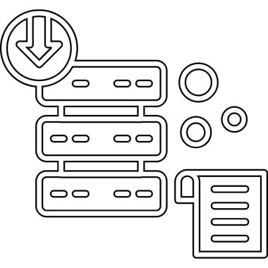 Veri Merkezi sunucu simgesi