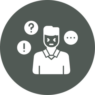 Modern bir simgenin vektör illüstrasyonu