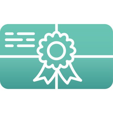 rozet ödülü kurdele simgesi