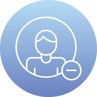 Bir kadın simgesinin vektör illüstrasyonu