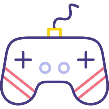 Oyun denetleyici vektör simgesi